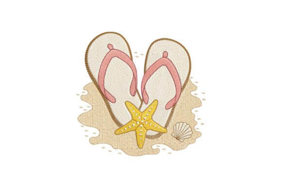 Beach Flip Flops and Starfish Review