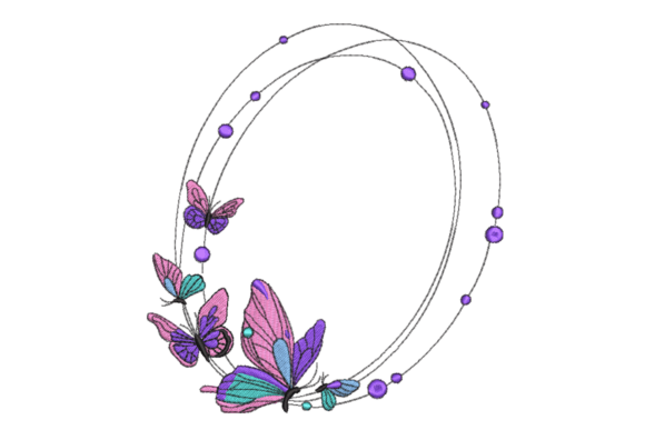 Butterfly Oval Frame: A Designer's Fair Booth Review