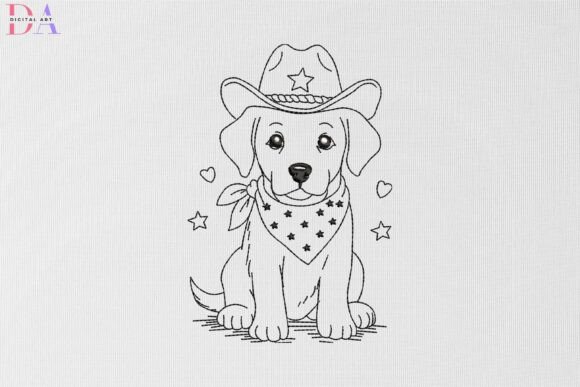 Cute Cowboy Puppy Western Ranch Dog Review