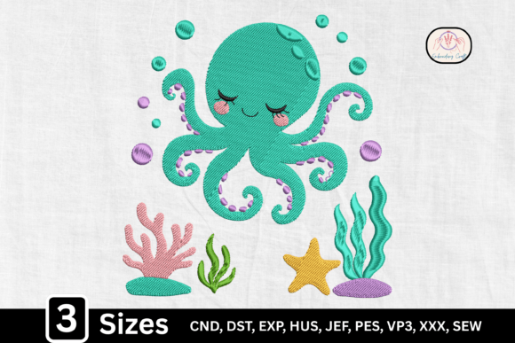 Cute Kawaii Ocean Octopus Design Review