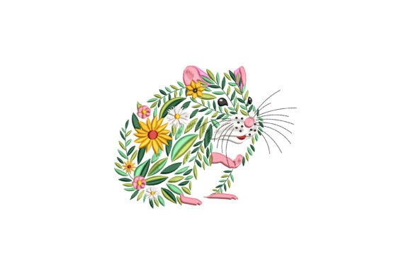 Floral Hamster Review for Boutique Sweatshirts