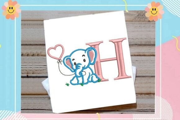 H Letter Cute Elephant Decor: A Seller's Review