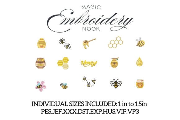 Mini Honey Bee Bundle X 15 Designs Review