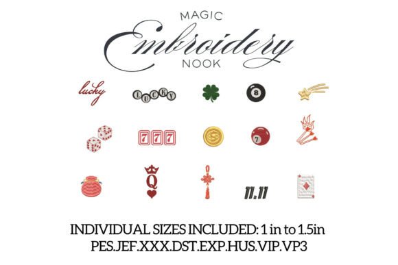Mini Lucky Girl Bundle X 15 Designs