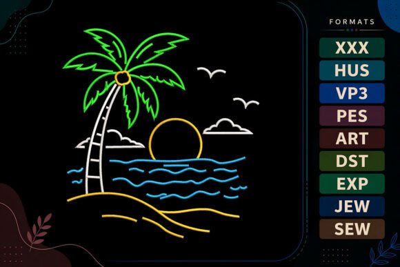 Sunset Palm Tree Summer: A Designer's Review