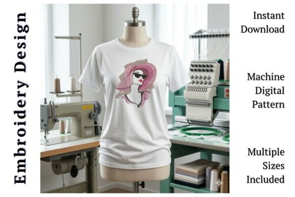 Woman in Pink Hat Fashion Portrait: A Designer's Review
